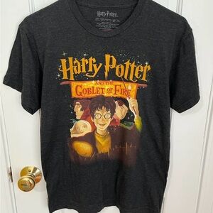 Out of Print Black Harry Potter Short Sleeve Graphic Tee - Goblet of Fire